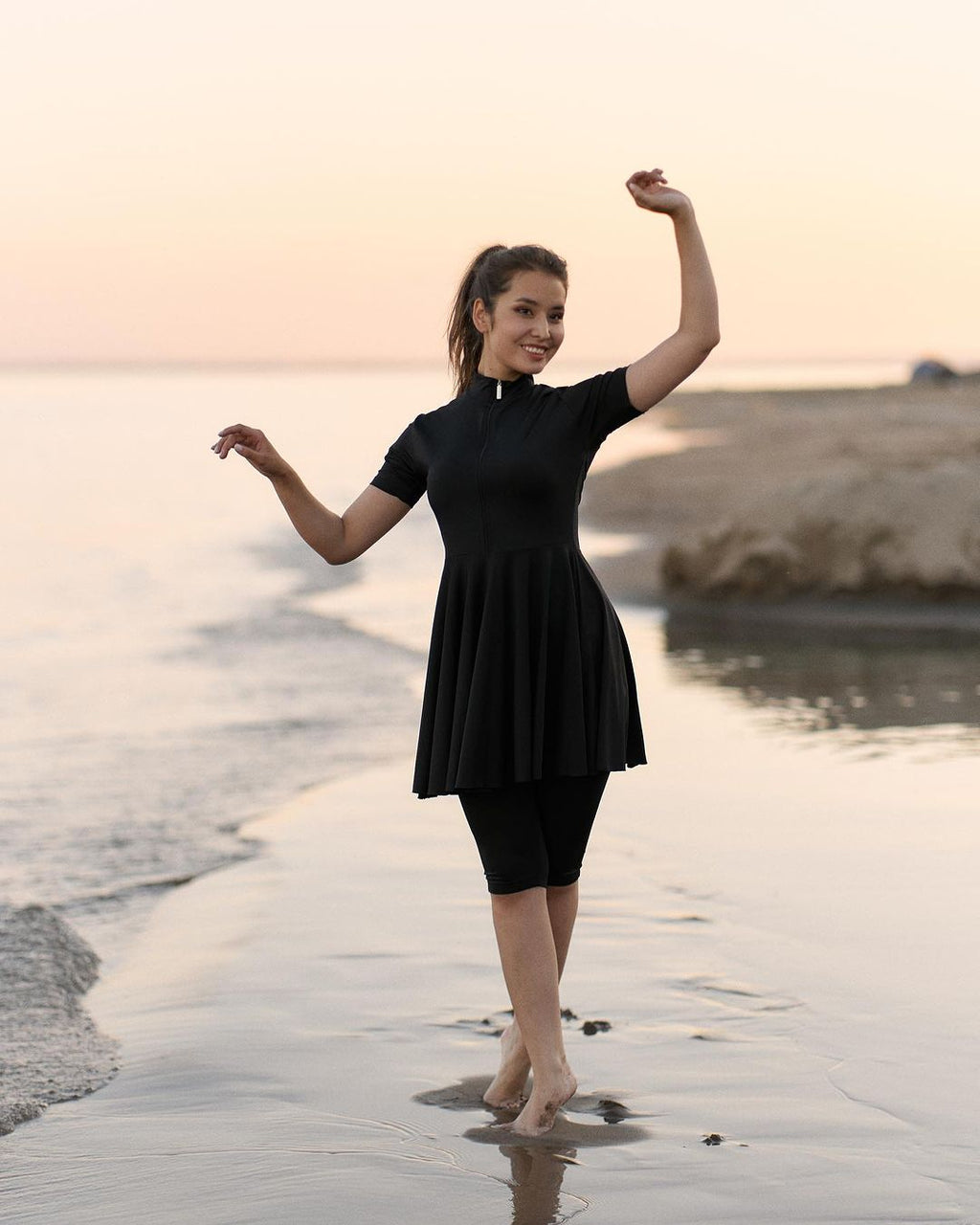 ELEGNANT BURKINI NOIR 2026