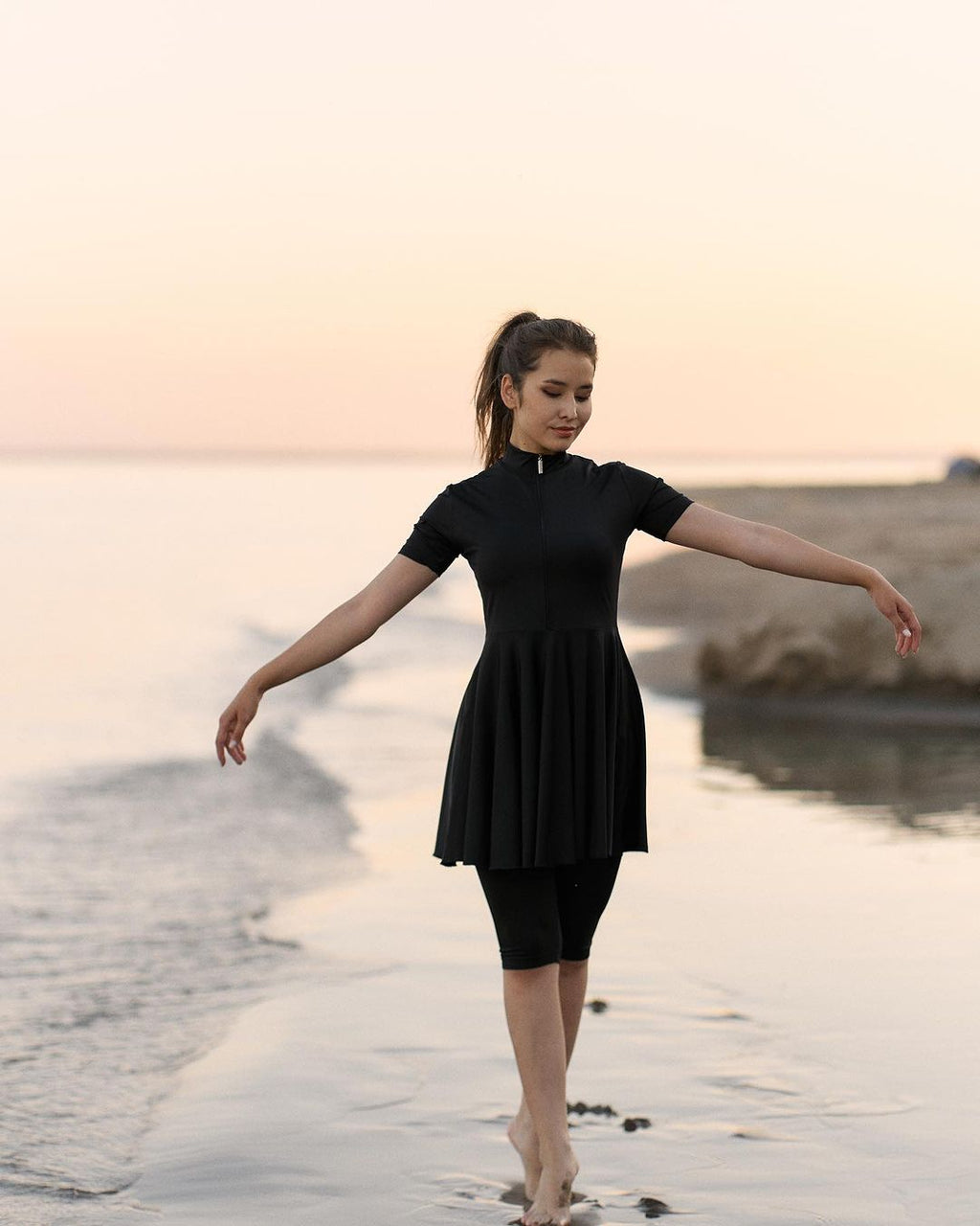 ELEGNANT BURKINI NOIR 2026